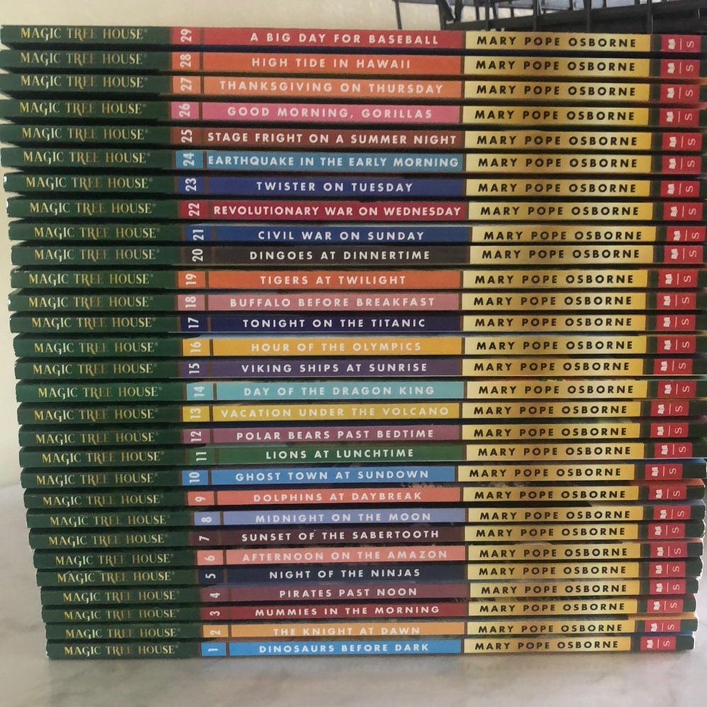 Magic Treehouse Books #1- 29
